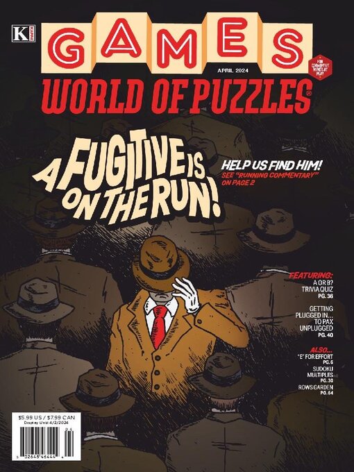 Title details for Games World of Puzzles by Kappa Publishing Group, Inc. - Available